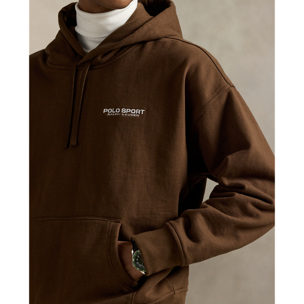 Relaxed Fit Polo Sport Fleece Hoodie