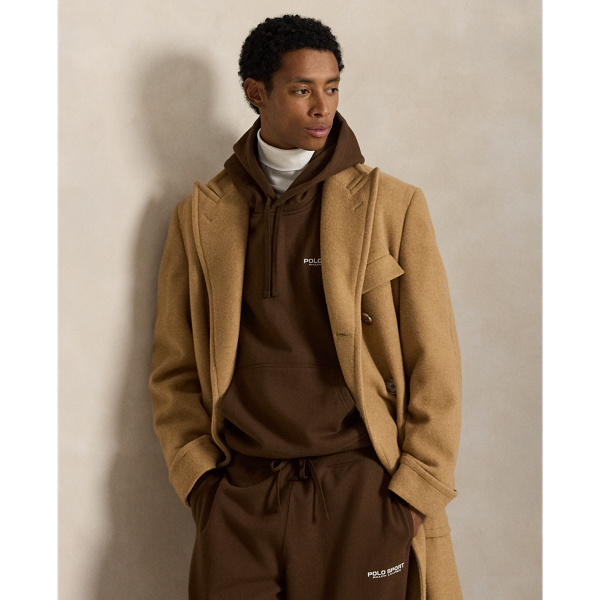 Relaxed Fit Polo Sport Fleece Hoodie
