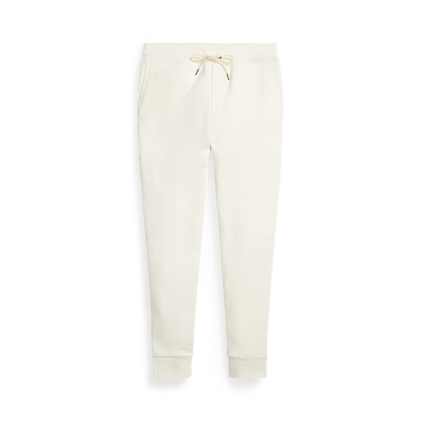 Pantalon de jogging jersey double &agrave; logo