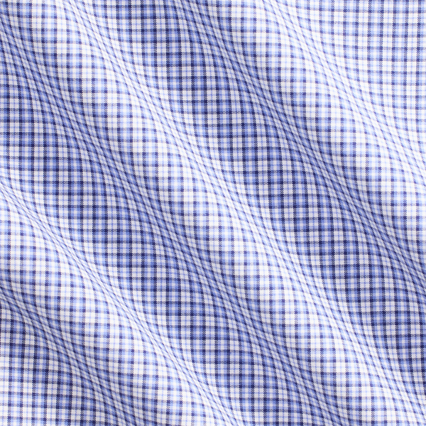 Custom Fit Checked Poplin Shirt