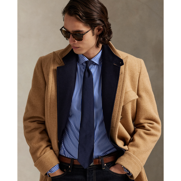 Custom Fit Striped Poplin Shirt