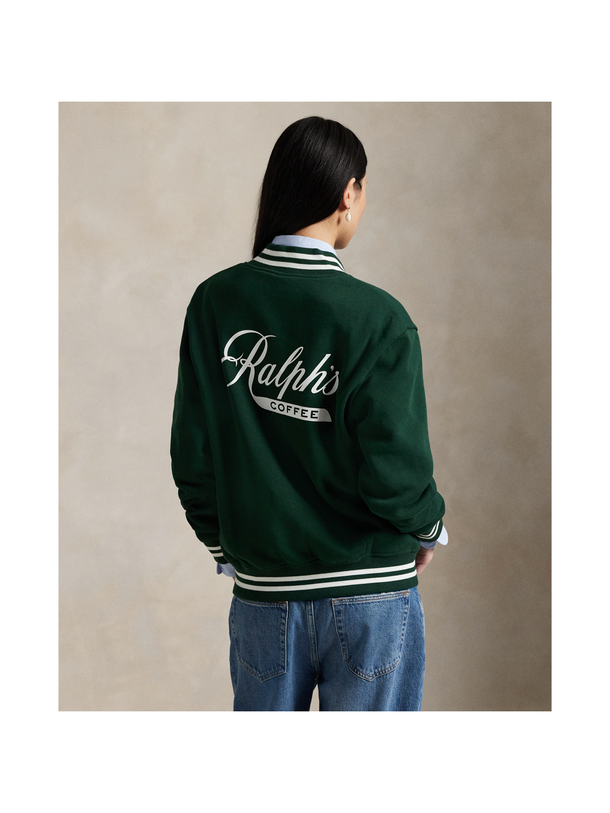 Мужские куртки Ralph Lauren Ralph’s Coffee Baseball Jacket — фото 4