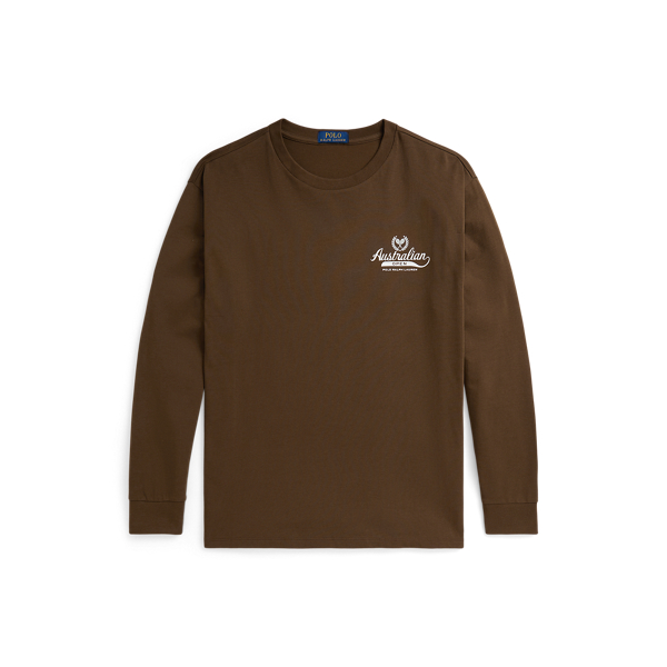 York Brown Australian Open Big Fit T-Shirt Polo Ralph Lauren 2