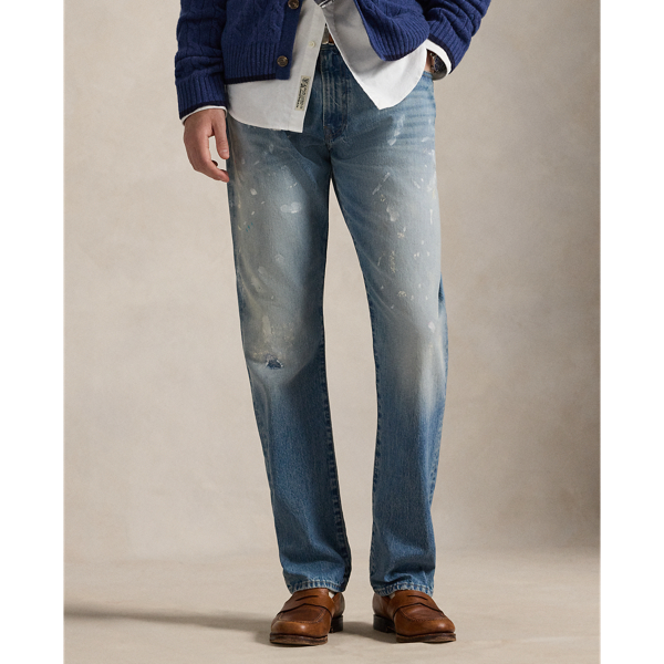 Hampton Straight Hand-Painted Jean