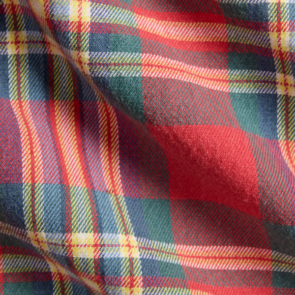 Classic Fit Plaid Flannel Workshirt