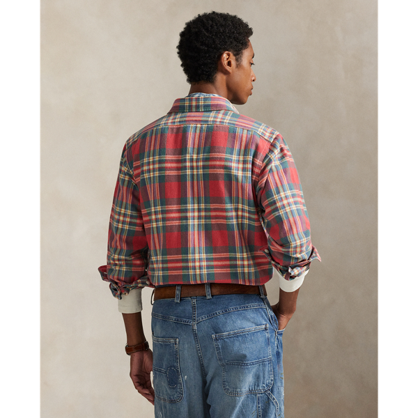 Classic Fit Plaid Flannel Workshirt