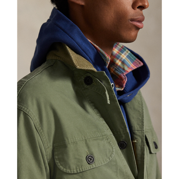 Cotton Canvas Overshirt