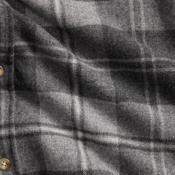 Classic Fit Plaid Wool Workshirt