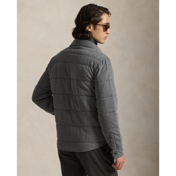 Quilted Jersey Overshirt