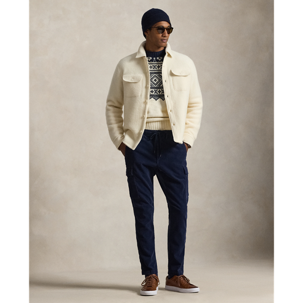 フェルテッド ウールブレンド オーバーシャツ | ラルフ ローレン公式