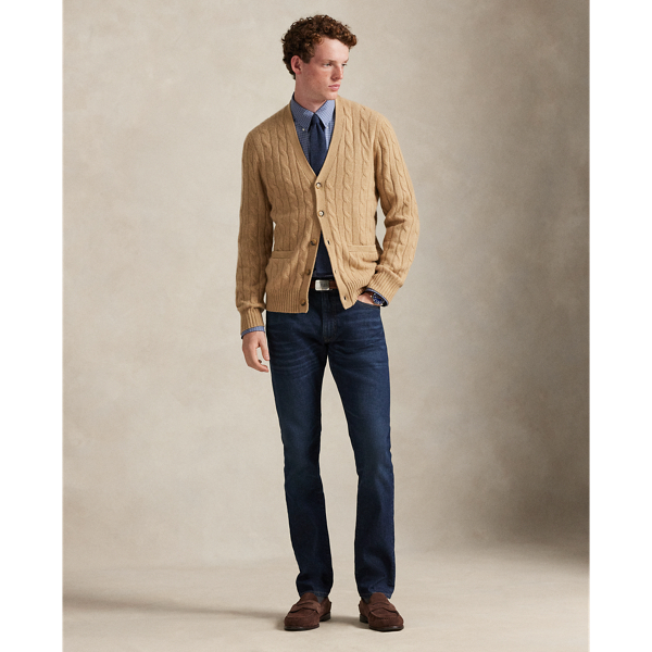 Cable-Knit Cashmere Cardigan