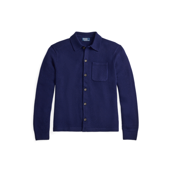 ジャケット・アウター Polo by Ralph Lauren WOOL SHIRT JACKET Wool-Blend Utility Shirt Jacket