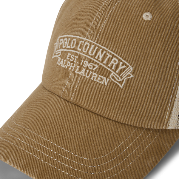 Polo Country Twill Trucker Cap