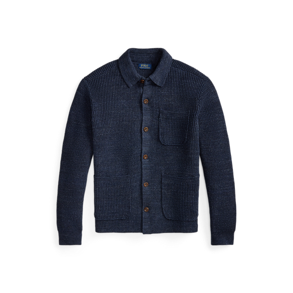 Cotton V-Neck Cardigan