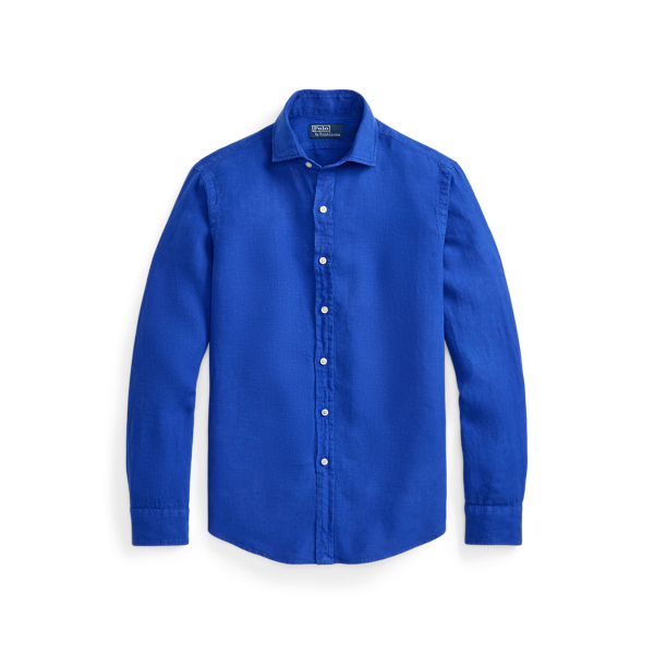 Pacific Royal Classic Fit Slub Linen Shirt Polo Ralph Lauren 2
