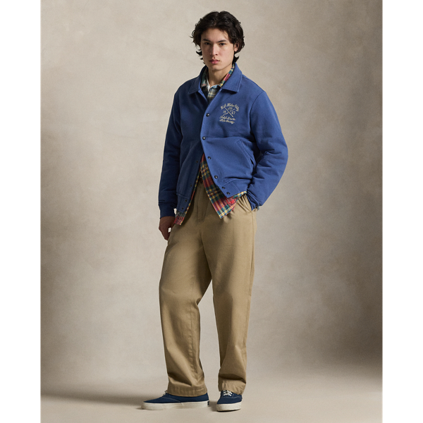 エンブロイダリー ループバック フリース ジャケット | ラルフ