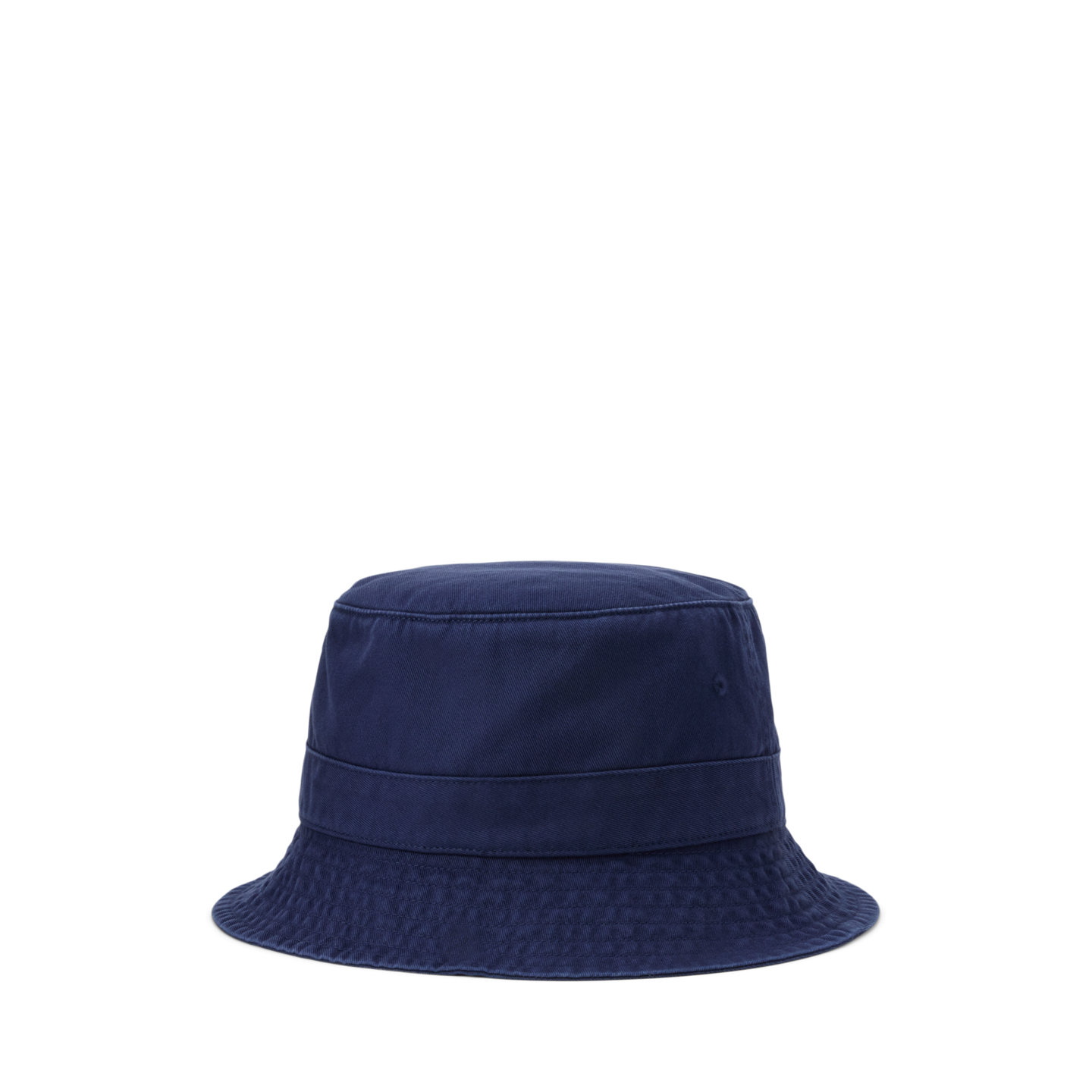 Мужская панама Ralph Lauren Polo Bear Twill Bucket Hat, цвет: Тёмно-синий — фото 1