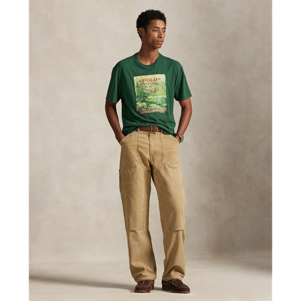 Classic Fit Jersey Graphic T-Shirt