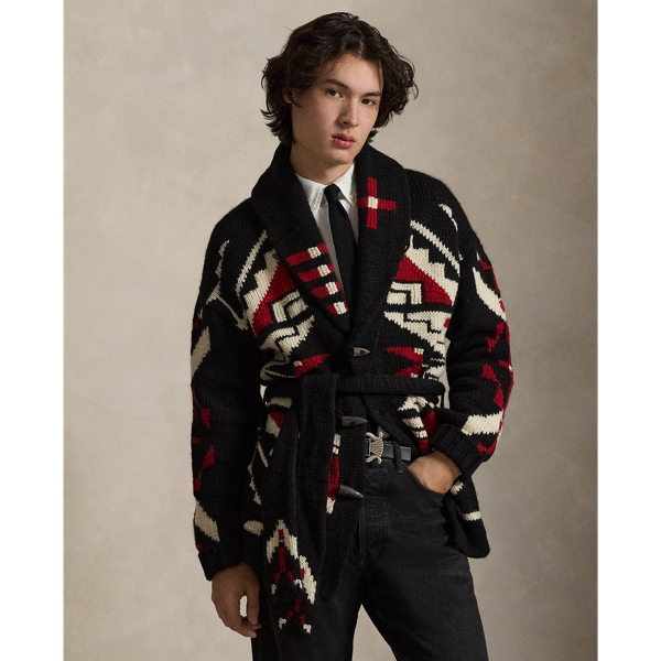 PRL x TÓPA レッド ウィンド スター カーディガン | ラルフ ローレン