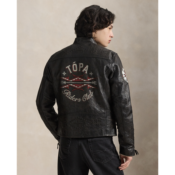 PRL x TÓPA Star Winds Leather Jacket