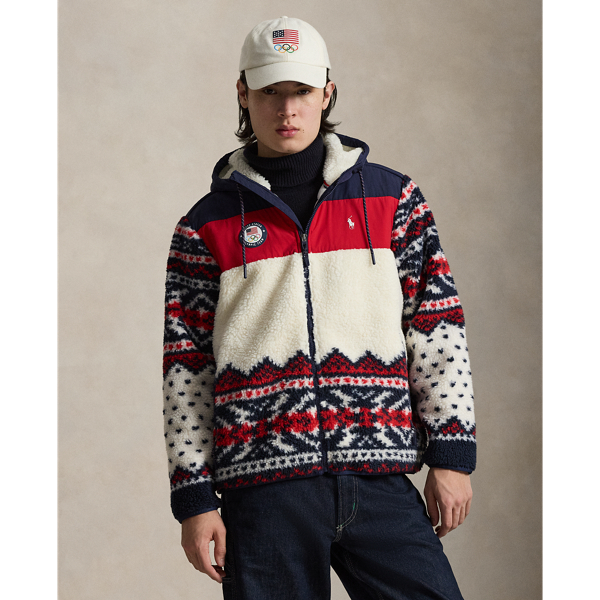 Team USA Hybrid Full-Zip Hoodie