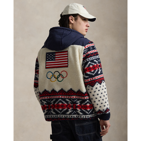 Team USA Hybrid Full-Zip Hoodie