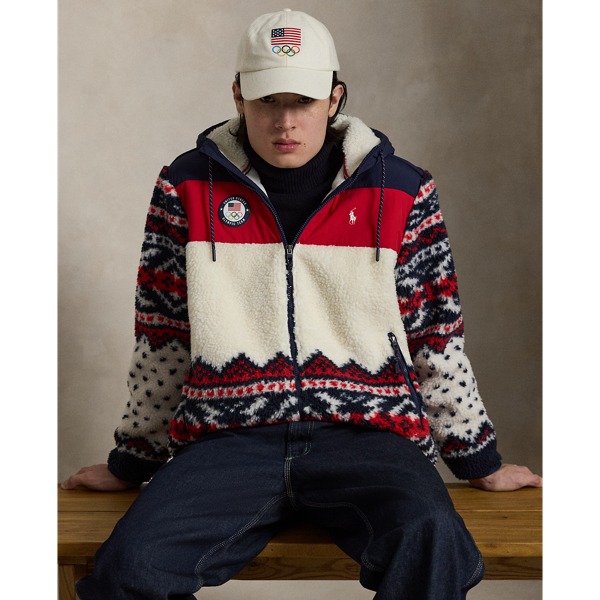 Team USA Hybrid Full-Zip Hoodie