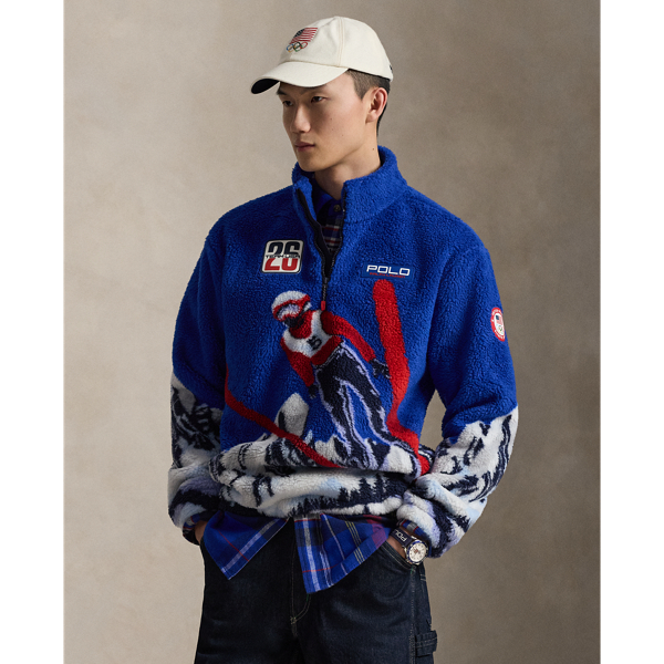 Team USA Pile Fleece Pullover