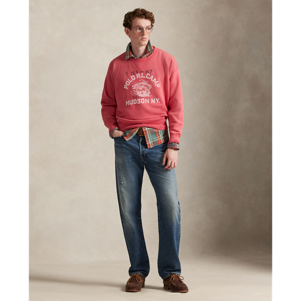 ヴィンテージ フィット フリース グラフィック スウェットシャツ