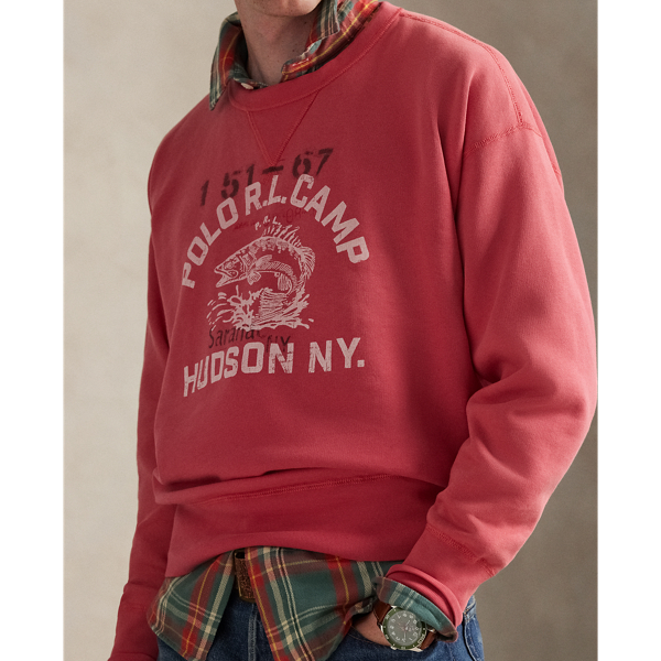 Vintage Fit Fleece Graphic Sweatshirt