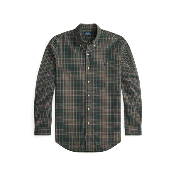 Custom Fit Plaid Poplin Shirt Polo Ralph Lauren 1