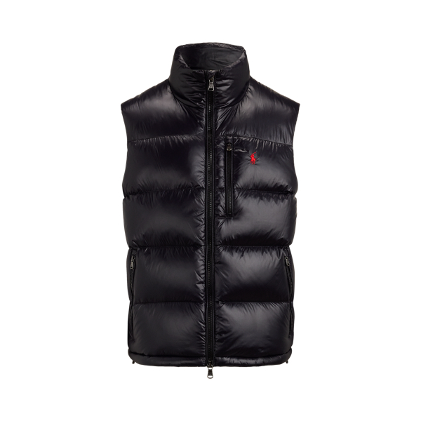 Polo Black Glossy The Gorham Glossed Down Vest Polo Ralph Lauren 2
