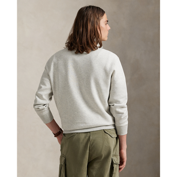 Double-Knit Quarter-Zip Pullover