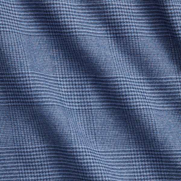 Custom-Fit Karo-Funktionshemd aus Twill Polo Ralph Lauren in Blau meliert 2