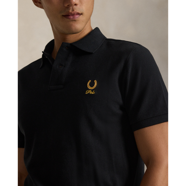 Custom Slim Fit Horseshoe Polo Shirt