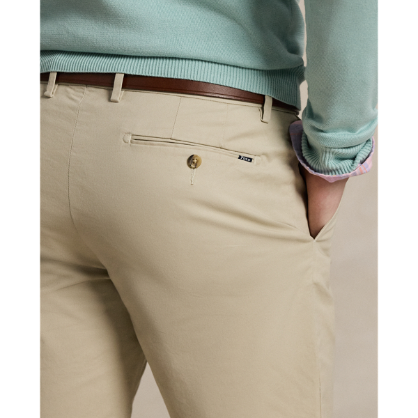 Short Greenwich Slim Fit en chino 24&nbsp;cm Polo Ralph Lauren en Galet classique 6
