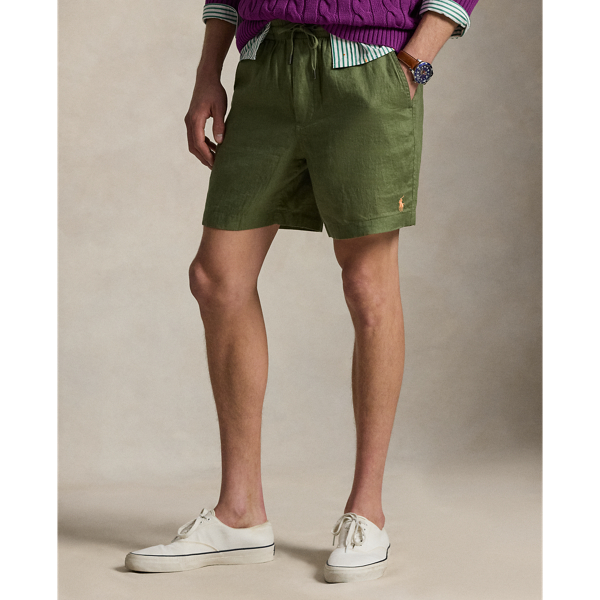 Garden Trail 6-Inch Polo Prepster Linen Short Polo Ralph Lauren 4
