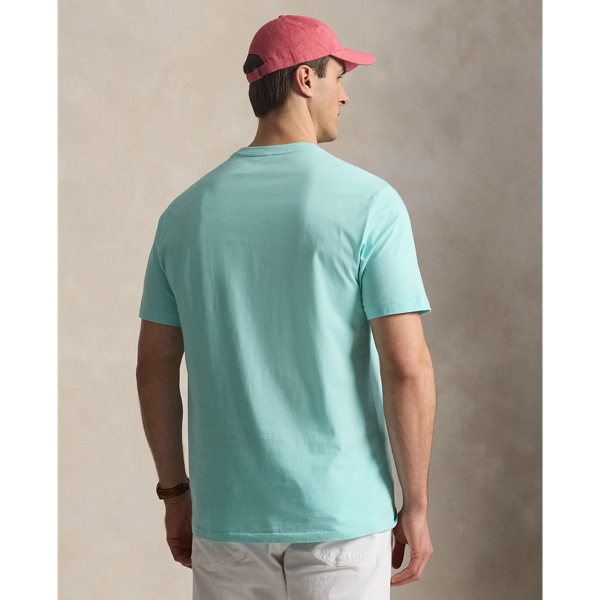 New Aqua Jersey Crewneck T-Shirt Big & Tall 5
