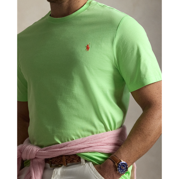 Cruise Lime Jersey Crewneck T-Shirt Big & Tall 6