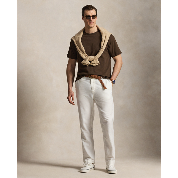 Nutmeg Brown Jersey Crewneck T-Shirt Big & Tall 4