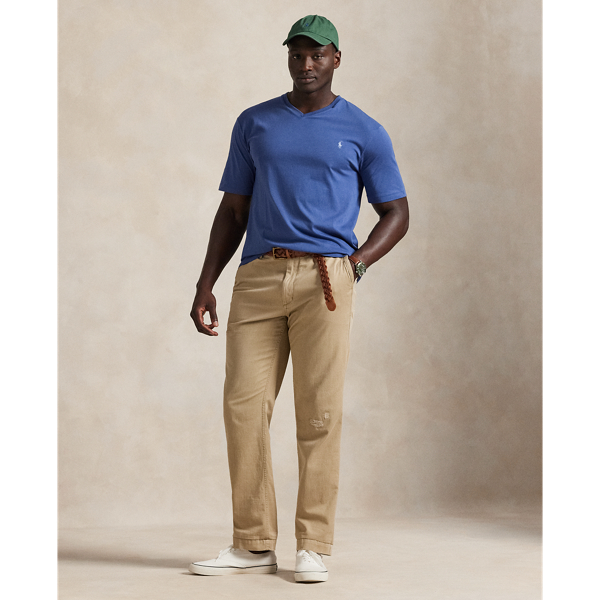 Old Royal Jersey V-Neck T-Shirt Big & Tall 4