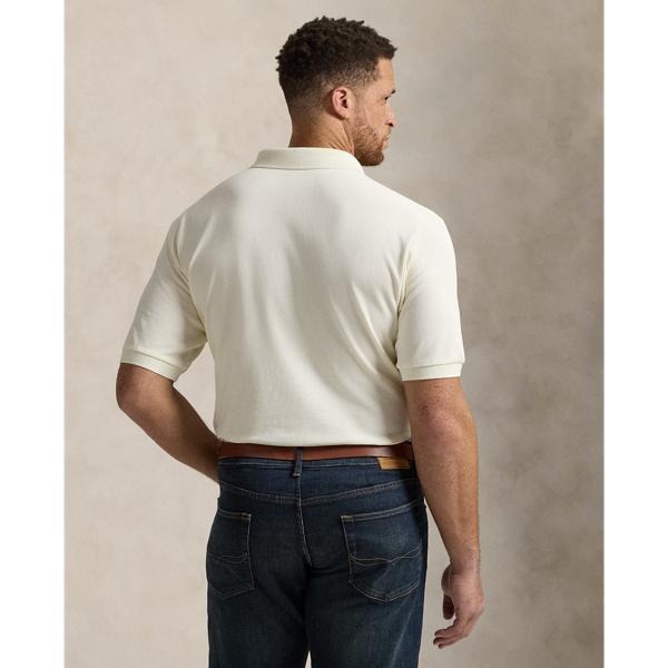 Das legendäre Piqué-Poloshirt Big & Tall in Parchment Cream 5