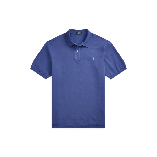 Earth Blue The Iconic Mesh Polo Shirt Big & Tall 2