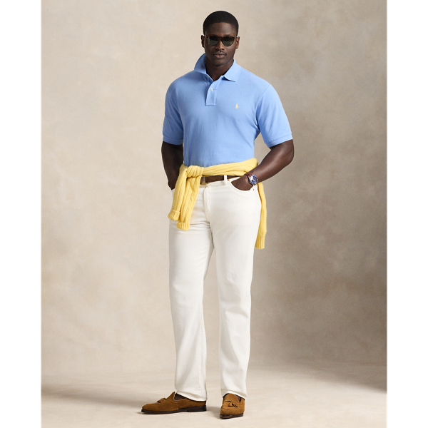 Das legend&auml;re Piqu&eacute;-Poloshirt Big & Tall in Bristol-Blau 4