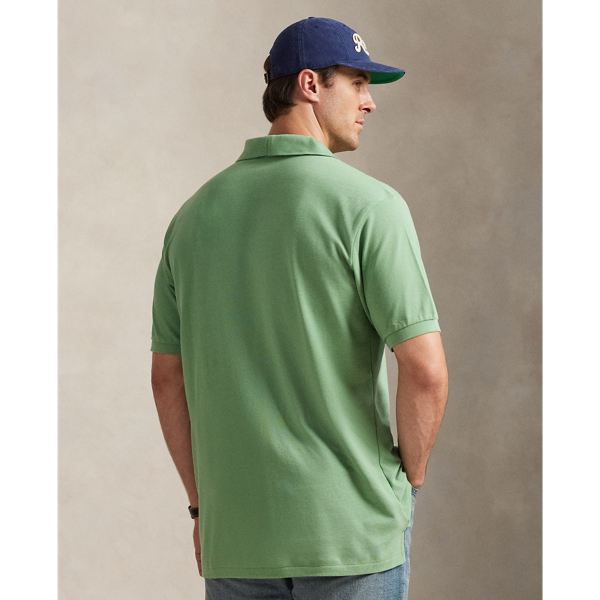 Outback Green The Iconic Mesh Polo Shirt Big & Tall 5