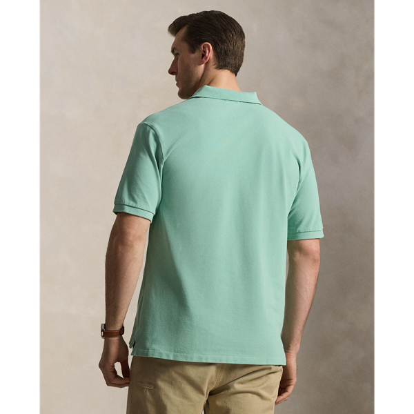 Celadon The Iconic Mesh Polo Shirt Big & Tall 5