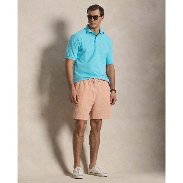 Perfect Turquoise The Iconic Mesh Polo Shirt Big & Tall 4