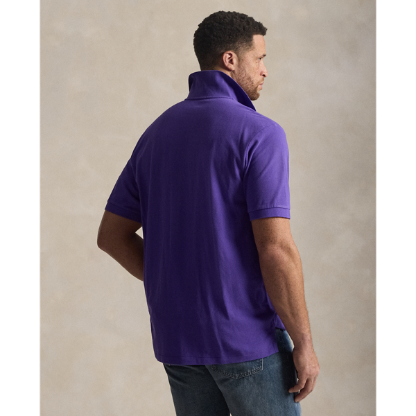 Le polo iconique en coton piqu&eacute; Big & Tall en Violet cabane 5