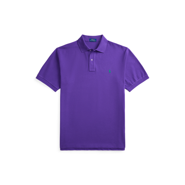 Le polo iconique en coton piqu&eacute; Big & Tall en Violet cabane 2
