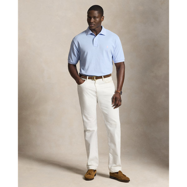Das legend&auml;re Piqu&eacute;-Poloshirt Big & Tall in Kieselsteinblau 4